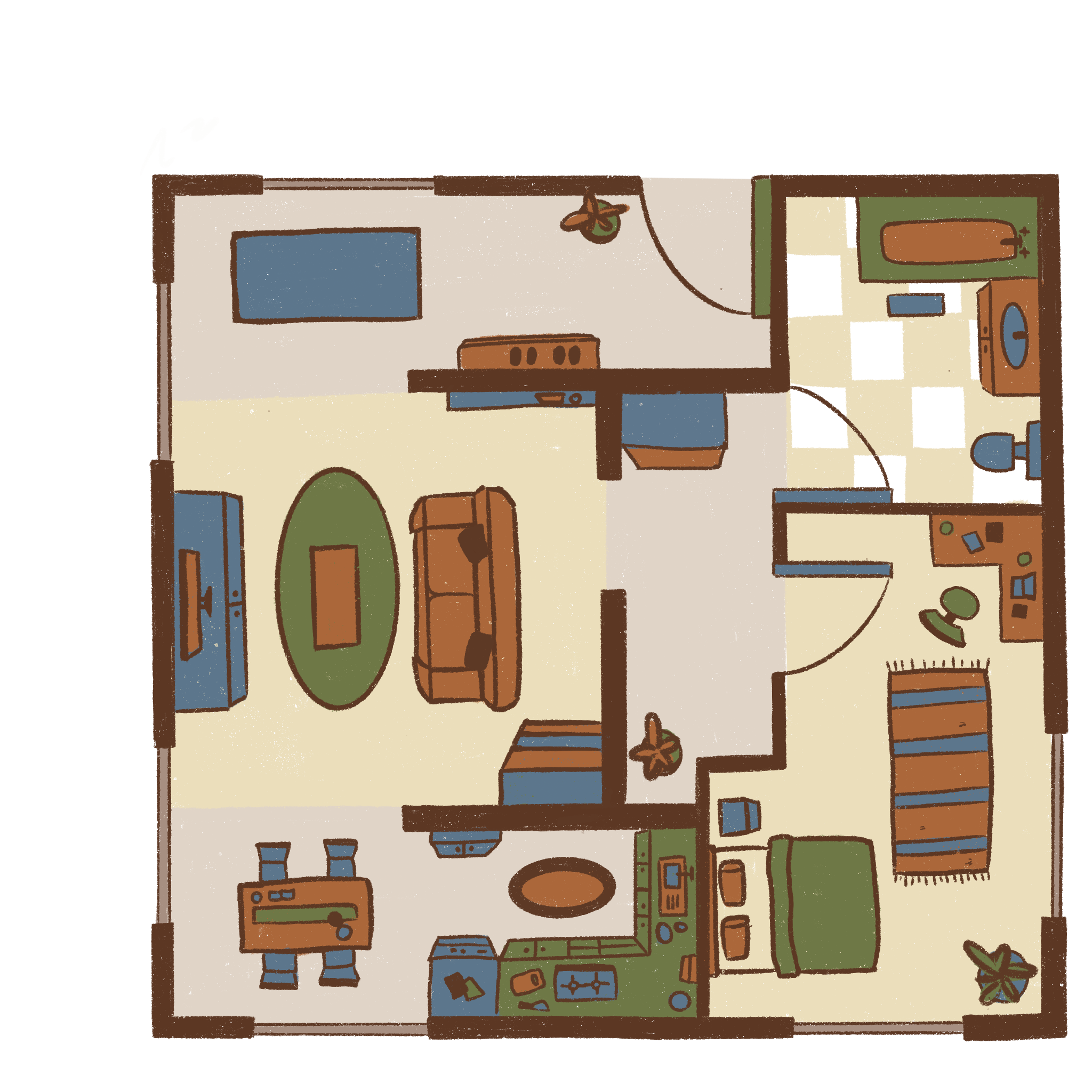 floorplan illustration